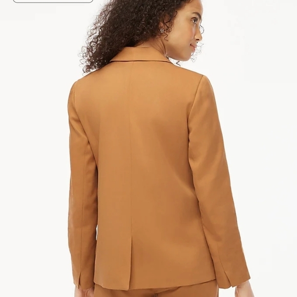 New JCREW Twill Double Breasted Blazer Size 4 - Picture 3 of 13
